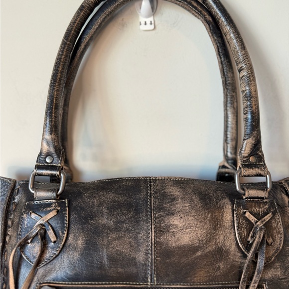 Bed Stu Rockababy Black Lux crossbody leather tote - Picture 7 of 13